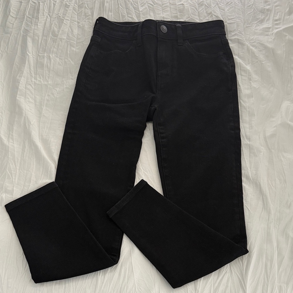 American Eagle Black High-Rise Jeggings